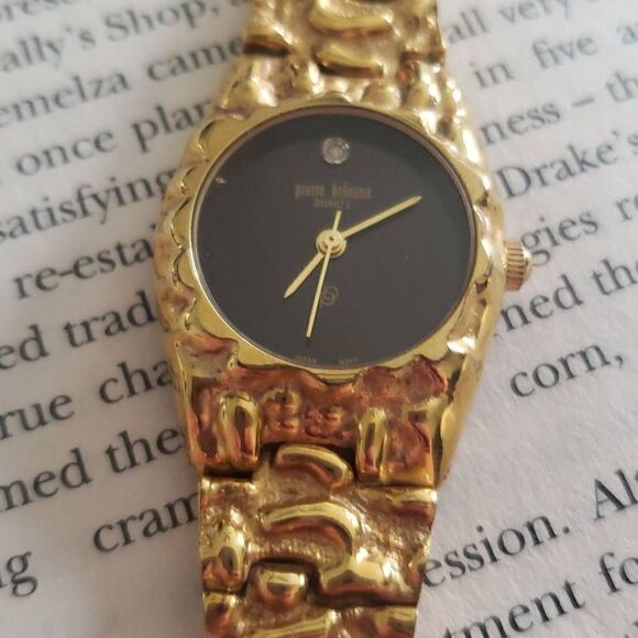 Vintage Pierre Bideaux Golden Watch - Picture 3 of 10